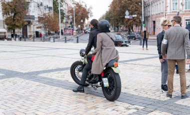 Kyiv, Ukrayna - 29 Eylül 2019: Seçkin Beyefendi