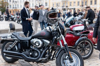Kyiv, Ukrayna - 29 Eylül 2019: Seçkin Beyefendi