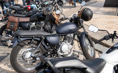 Kyiv, Ukrayna - 29 Eylül 2019: Seçkin Beyefendi