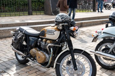 Kyiv, Ukrayna - 29 Eylül 2019: Seçkin Beyefendi