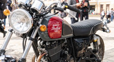 Kyiv, Ukrayna - 29 Eylül 2019: Seçkin Beyefendi