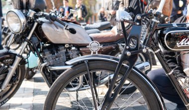 Kyiv, Ukrayna - 29 Eylül 2019: Seçkin Beyefendi