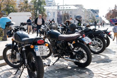 Kyiv, Ukrayna - 29 Eylül 2019: Seçkin Beyefendi