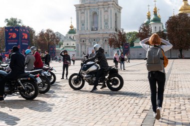 Kyiv, Ukrayna - 29 Eylül 2019: Seçkin Beyefendi