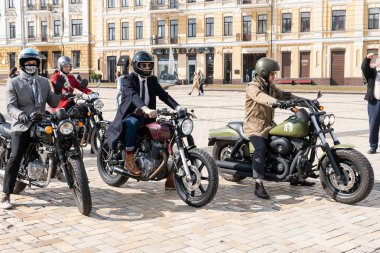 Kyiv, Ukrayna - 29 Eylül 2019: Seçkin Beyefendi