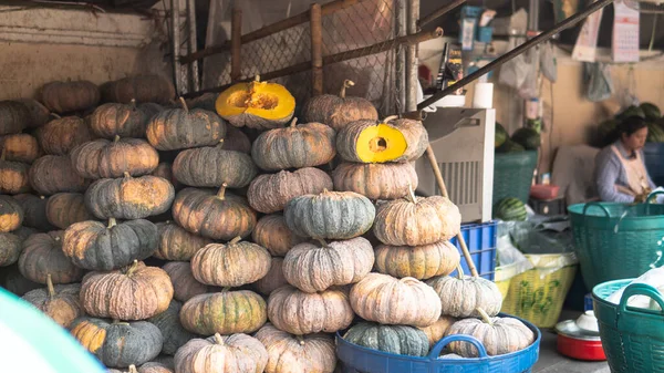 Mercados Frutas Asia Frutas Exóticas Populares Para Los Turistas Todo —  Fotos de Stock