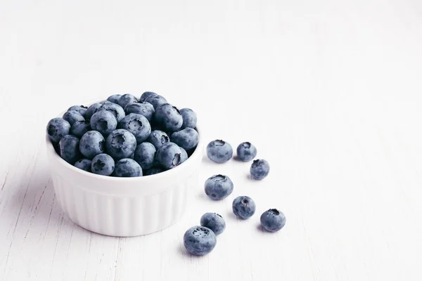 Bluberries in bowl Stock Image