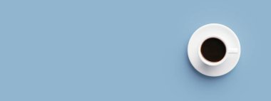 Fincan kahve ile banner.