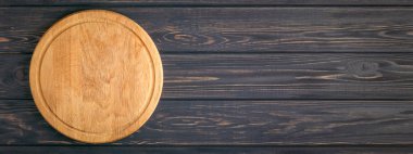 Boş pizza Yönetim Kurulu.