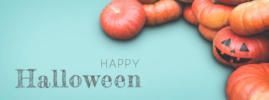 Cadılar Bayramı tatili için Banner.