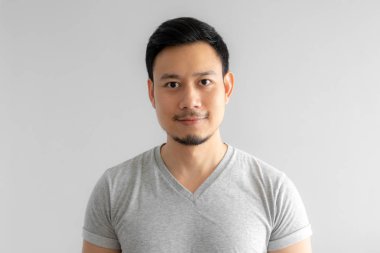 Asya adam portresi kapatın.