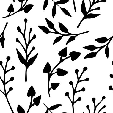 Tekstil ürünleri, duvar kağıtları, hediye paketleri, kartpostallar için kusursuz desenler bırakıyor. Vektör illüstrasyonu.