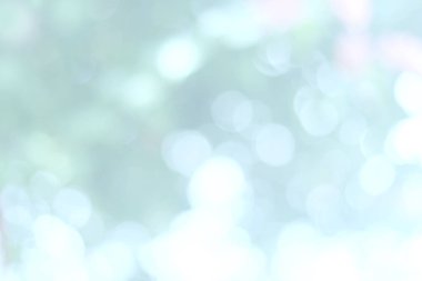 Soyut Mavi Bokeh arka plan, doğal Bokeh, parlak ışık Defocused ve bulanık Bokeh daireler