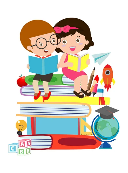 Satu set anak-anak sekolah dalam konsep pendidikan, kembali ke sekolah, anak-anak di kelas. Ilustrasi Vektor — Stok Ilustrasi Satu Set Anak Anak Sekolah Dalam Konsep Pendidikan Kembali Sekolah Stok Vektor Bebas Royalti