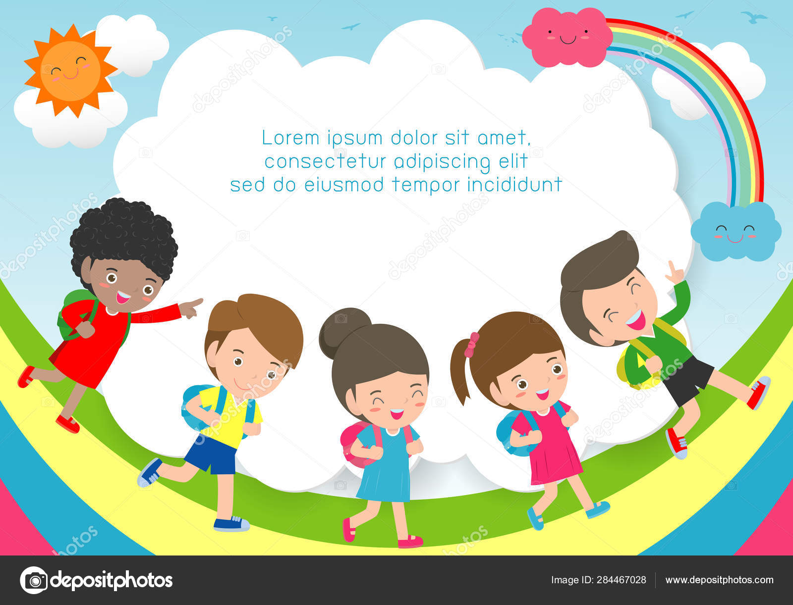 Back School Kids School Education Concept Kids School Template Advertising Vector Image By C Phanuchat Gmail Com Vector Stock Back School Kids School Education Concept Kids School Template Advertising Vector Image By C Phanuchat Gmail Com Vector Stock