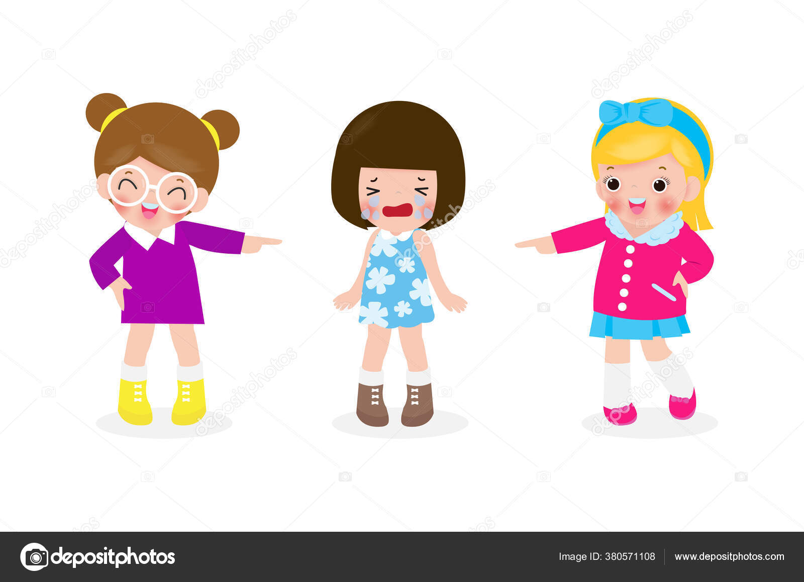 Un niño feliz de dibujos animados riendo y señalando imágenes de stock de arte vectorial | Depositphotos Un niño feliz de dibujos animados riendo y señalando imágenes de stock de arte vectorial | Depositphotos
