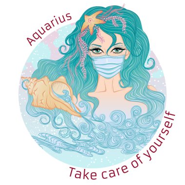 Kova burcunun maskeli halinin Astrolojik işareti