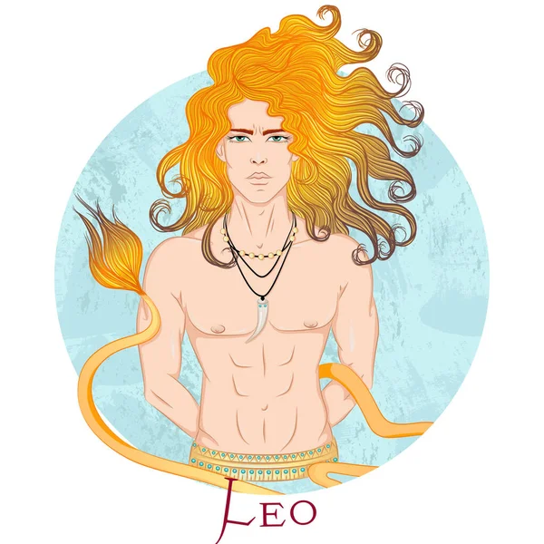 Signe astrologique du Lion — Image vectorielle