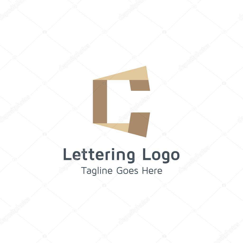 Letter C vector logo is suitable for trademarks or business ventures
