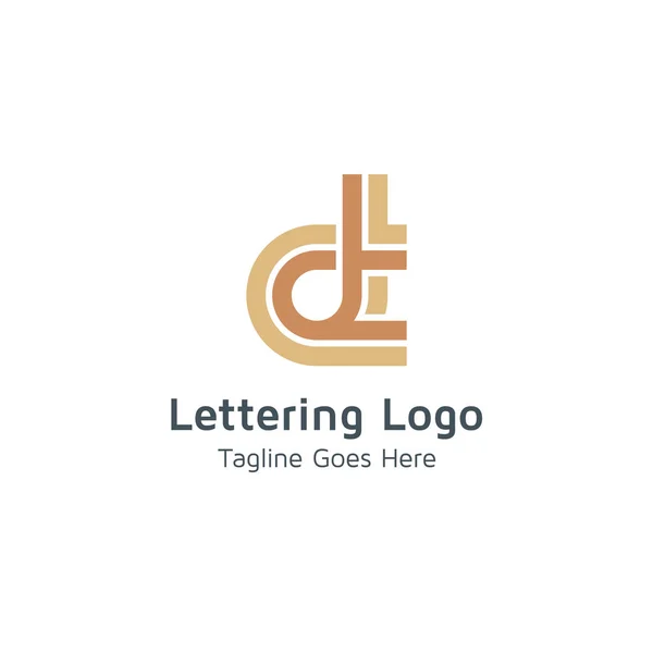 Логотип Літери Підходить Торгових Марок Або Бізнес Підприємств — стоковий вектор