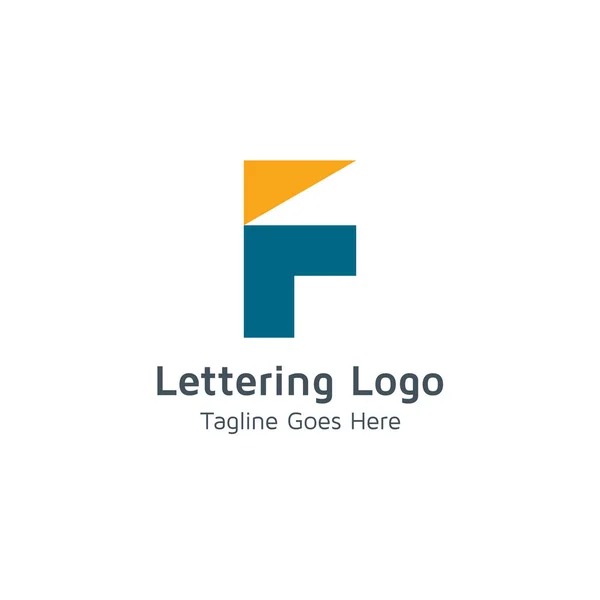 Harfi Logo Tasarım Ticaret Için Uygundur Markalar — Stok Vektör