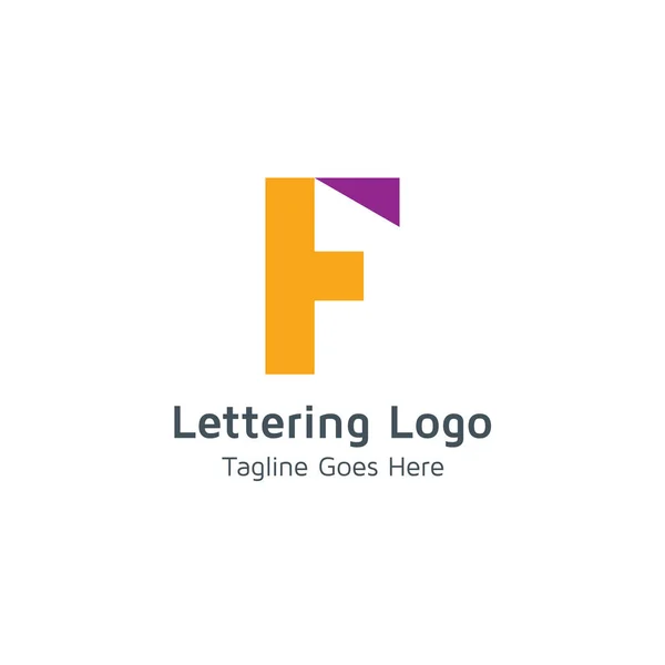 Harfi Logo Tasarım Ticaret Için Uygundur Markalar — Stok Vektör