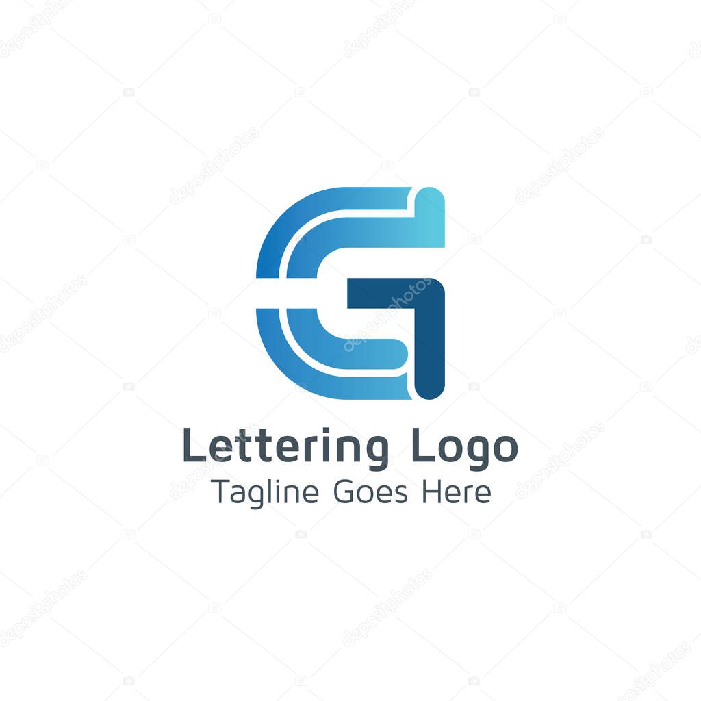 Letter G vector logo is suitable for trademarks or business ventures