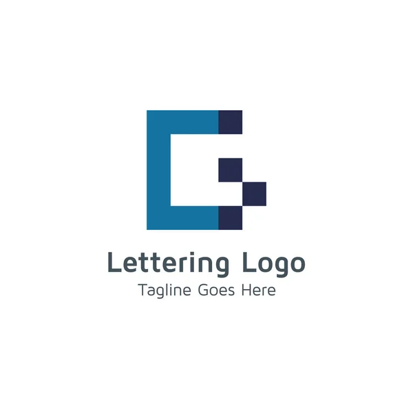 Логотип Літери Підходить Торговельних Марок Або Бізнес Підприємств — стоковий вектор