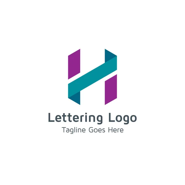 Letter Logo Ontwerp Geschikt Voor Handel Zakelijke Merken — Stockvector