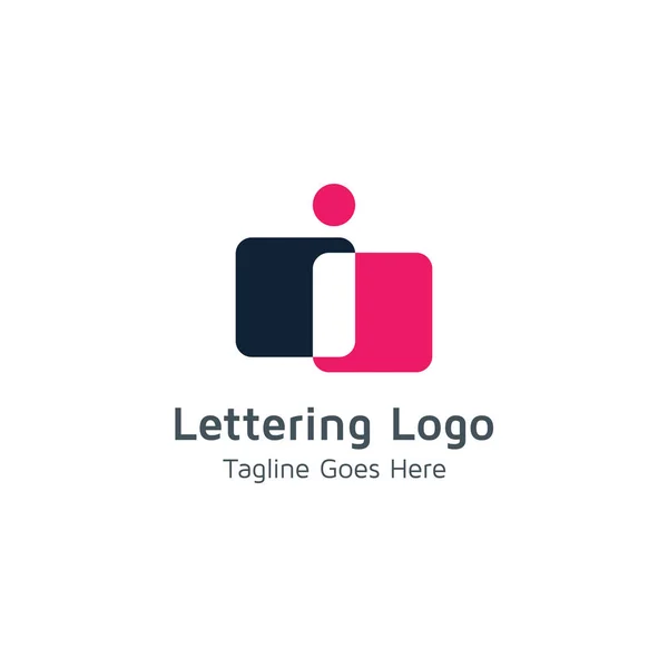 List Wektor Logo Nadaje Się Handlu Lub Biznesowych — Wektor stockowy