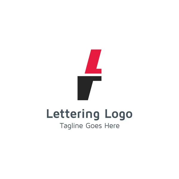 List Wektor Logo Nadaje Się Handlu Lub Biznesowych — Wektor stockowy