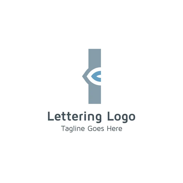 Letra Vector Logotipo Adecuado Para Comercio Negocio — Archivo Imágenes Vectoriales