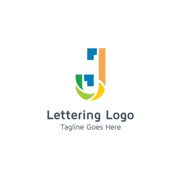 Γράμματα Σχεδιασμό Αλφάβητο Διάνυσμα Λογότυπο — Διανυσματικό Αρχείο