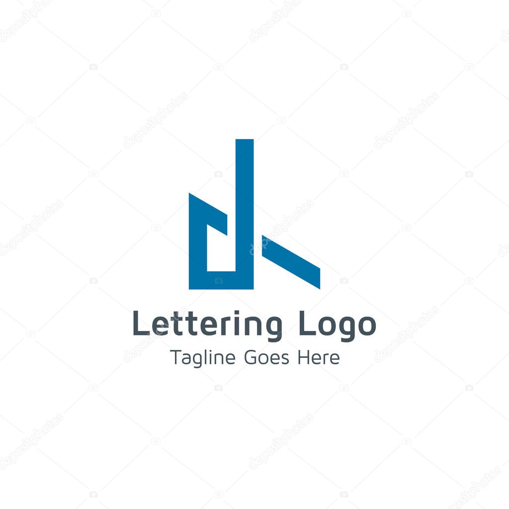 Vector logo letter L is suitable for business or trade business brands