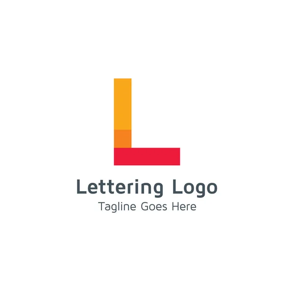 Vector Logo Letter Suitable Business Trade Business Brands — Stock Vector