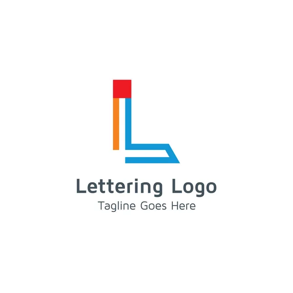 Векторний Логотип Літери Підходить Бізнес Або Торгових Бізнес Брендів — стоковий вектор