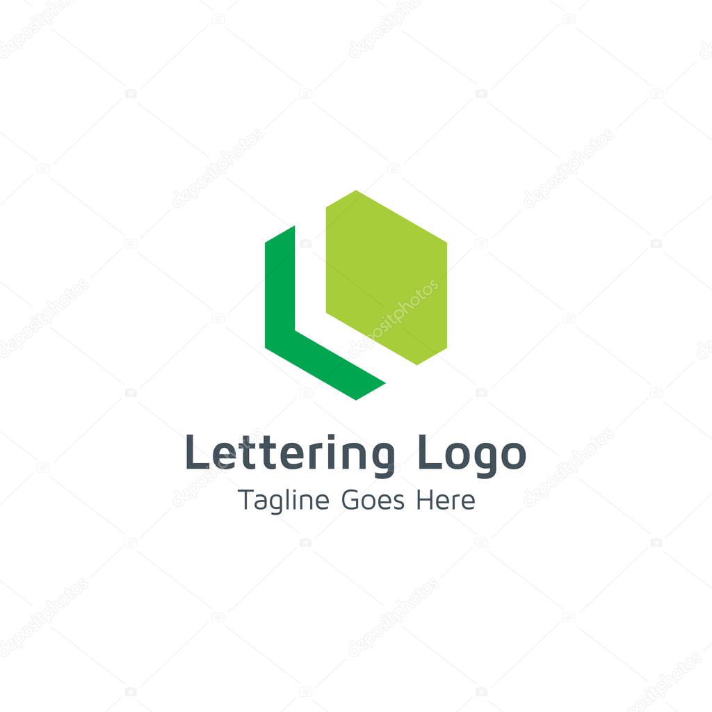 Vector logo letter L is suitable for business or trade business brands