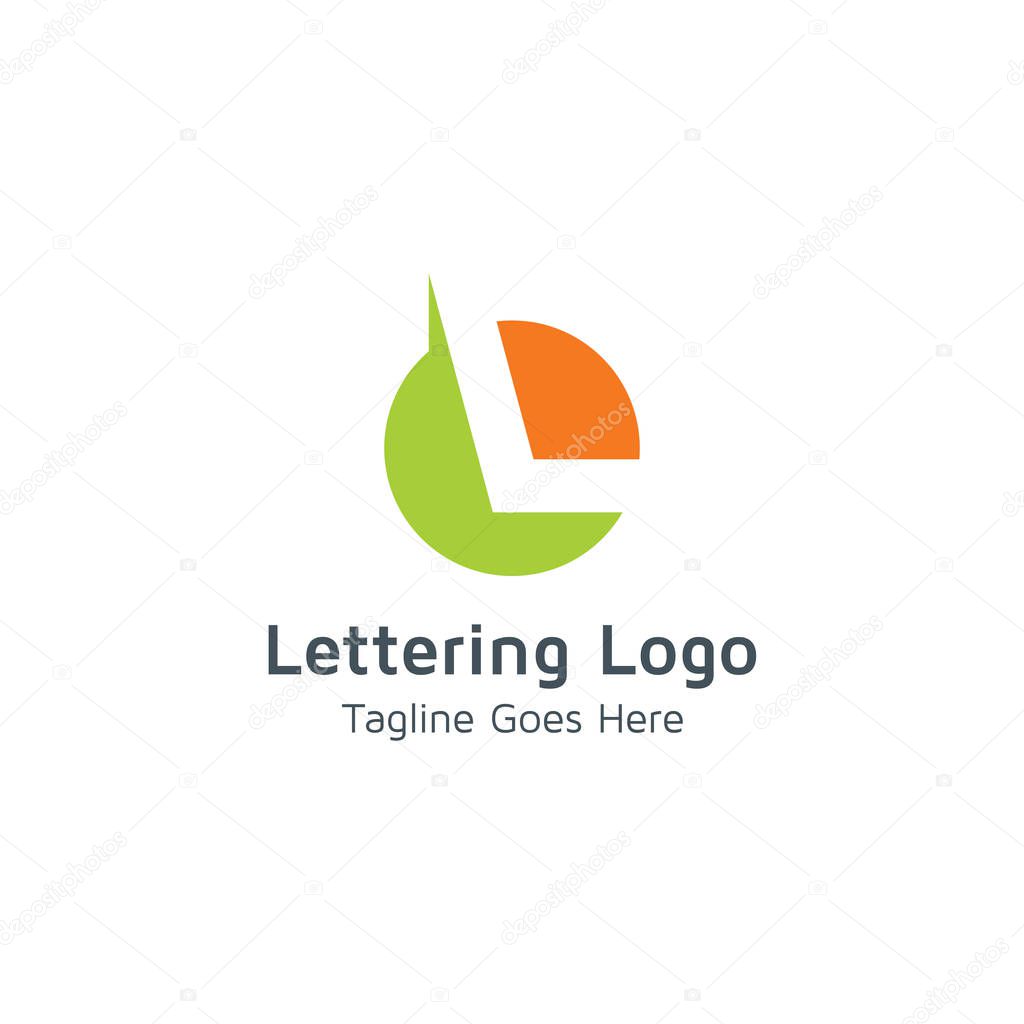 Vector logo letter L is suitable for business or trade business brands