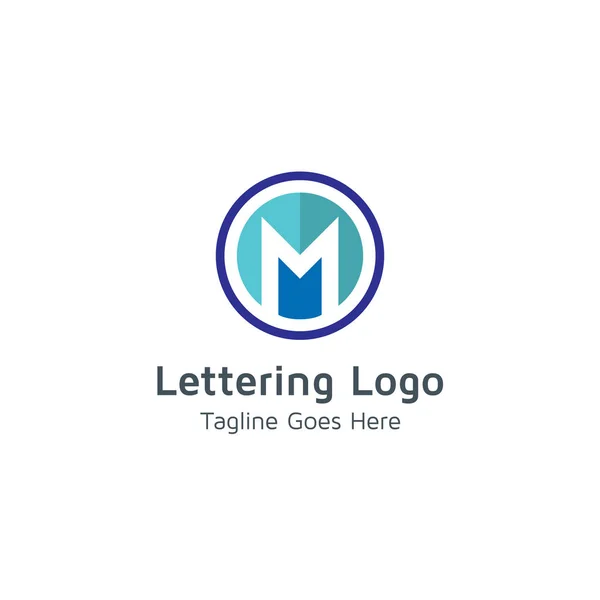 Literowanie Logo Wektor Design Alfabet — Wektor stockowy