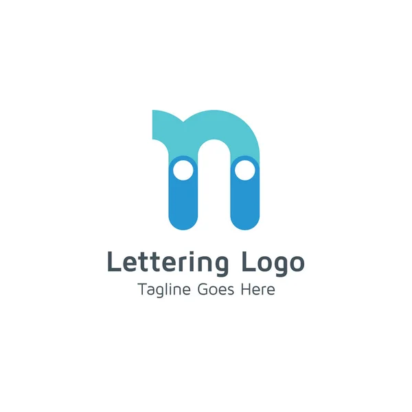 Logo Wektor Alfabet Litery Design — Wektor stockowy