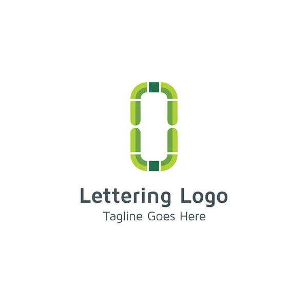 Γράμματα Σχεδιασμός Λογότυπο Φορέα — Διανυσματικό Αρχείο