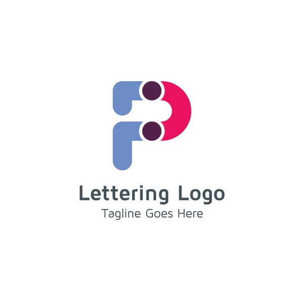 Betű Vektor Logo Alkalmas Védjegyei Vagy Üzleti Vállalkozások — Stock Vector