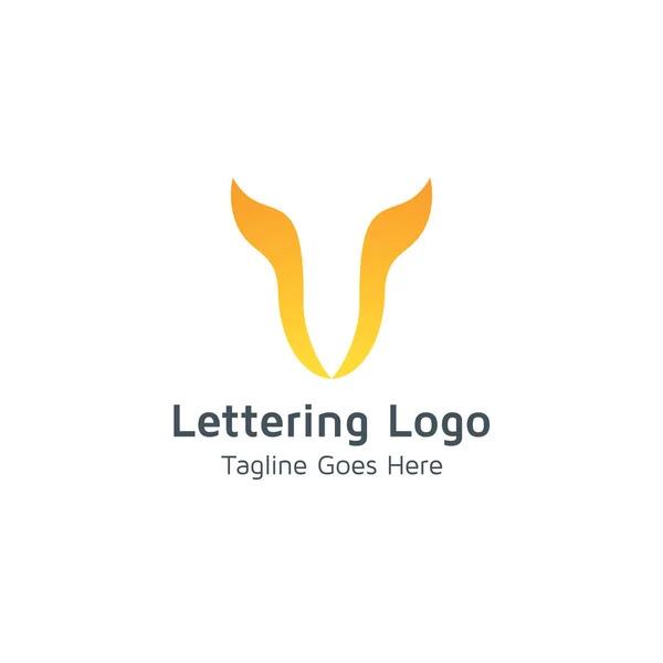 Letras Design Alfabeto Logotipo Vetor — Vetor de Stock