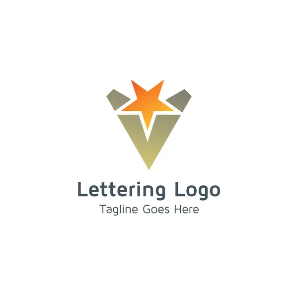 デザイン アルファベット ベクトルのロゴのレタリング ベクターグラフィックス