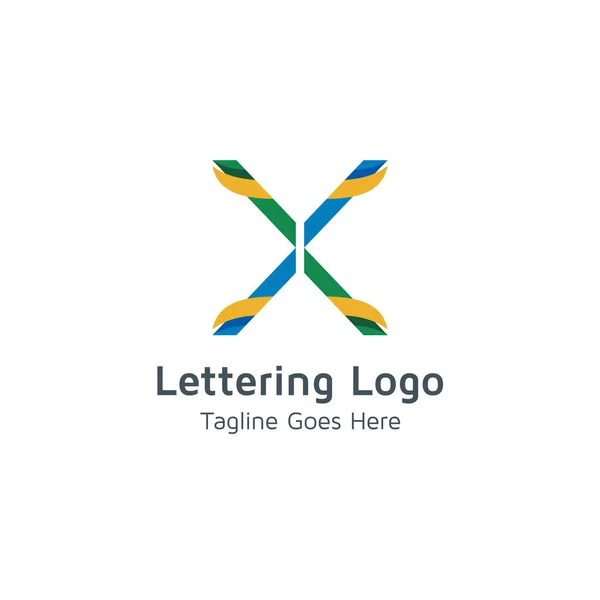 デザインのアルファベットのベクトルのロゴ — ストックベクタ
