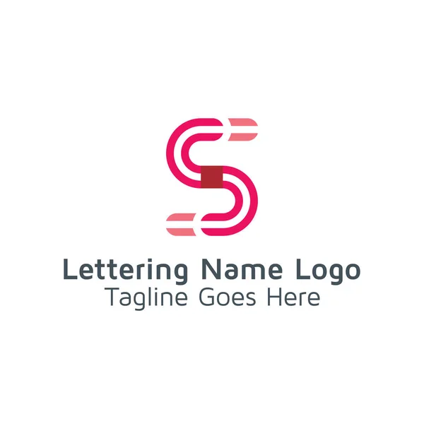 デザイン アルファベット ベクトルのロゴのレタリング — ストックベクタ