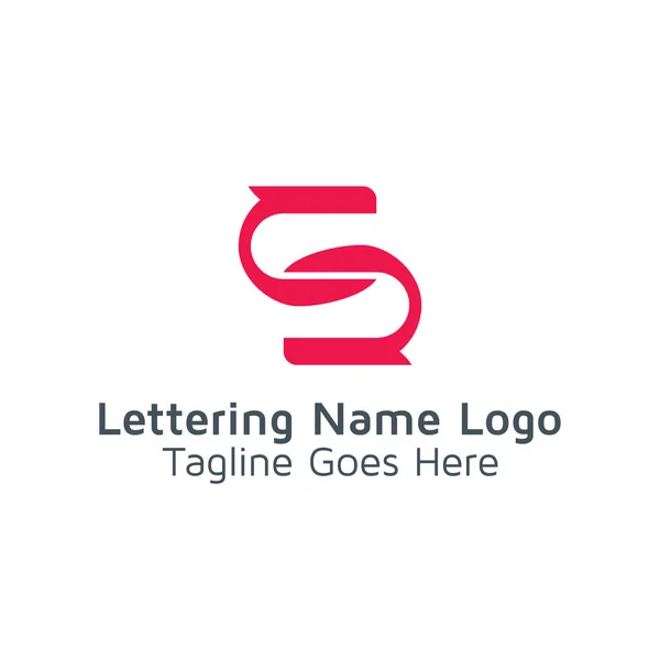 デザイン アルファベット ベクトルのロゴのレタリング — ストックベクタ