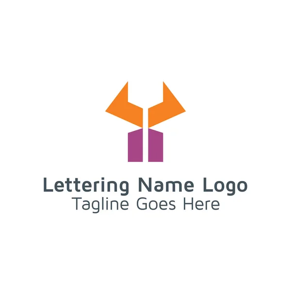 Letras Design Alfabeto Logotipo Vetor — Vetor de Stock