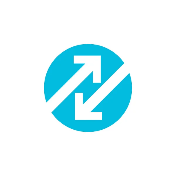 Design Pfeil Vektor Logo — Stockvektor