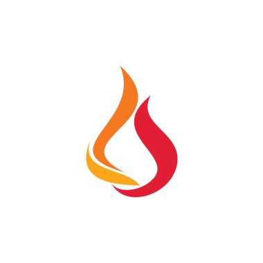 Vektör logo alev alev